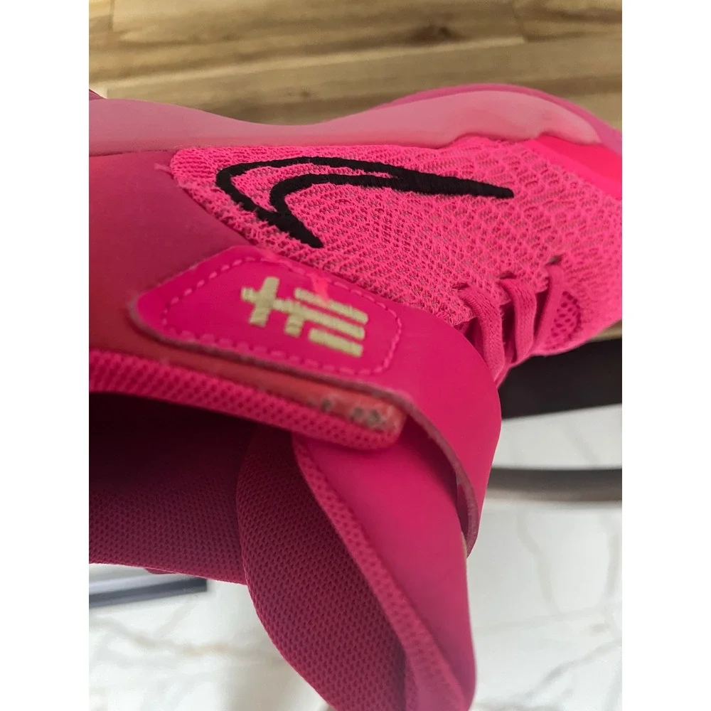 Nike Giannis Immortality 3 Kids Basketball Shoes Pink Orange IH7665-601 2.5Y